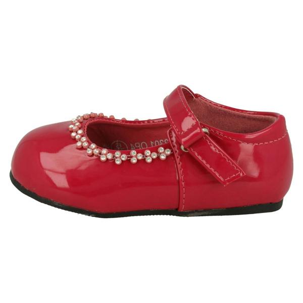 Spot On Girls Spot On Diamante Detail Party Shoes