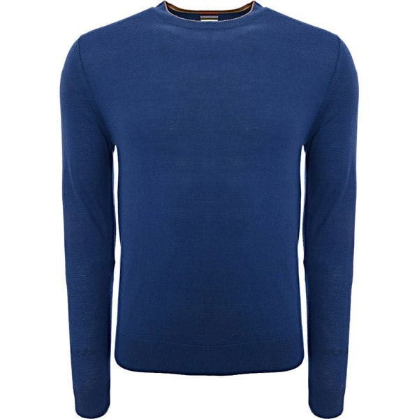 Paul Smith Mens Pullover Crew Neck in Blue