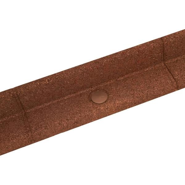 Flexible Lawn Edging 4.8m With Mallet - Terracotta