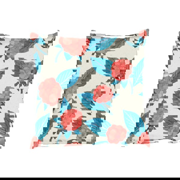 New Product Watercolour floral pattern (Cushion)  - Andrew Lee Home and Living