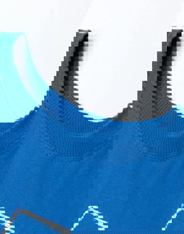 Teenage Mutant Ninja Turtles Boys Blue Leo Short Sleeved T-Shirt