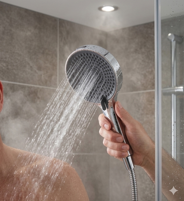 Blue Canyon 7 Mode Chrome Multi Function Shower Head
