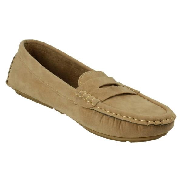 Spot On Ladies Spot On Lightweight Moccasins F3126
