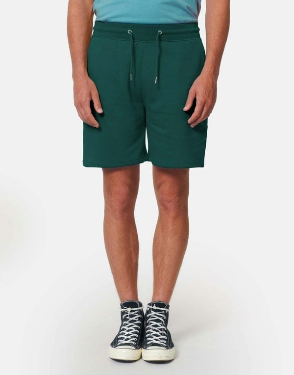 Men's Organic Cotton Relax Shorts – Bottle Green - British Boxers