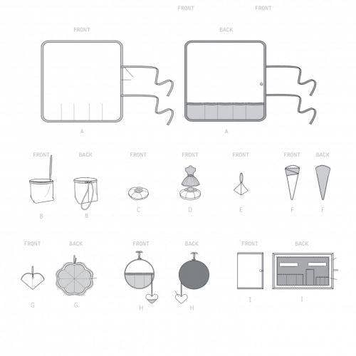 Simplicity Sewing Pattern 9404 OS (One Size) - Easy