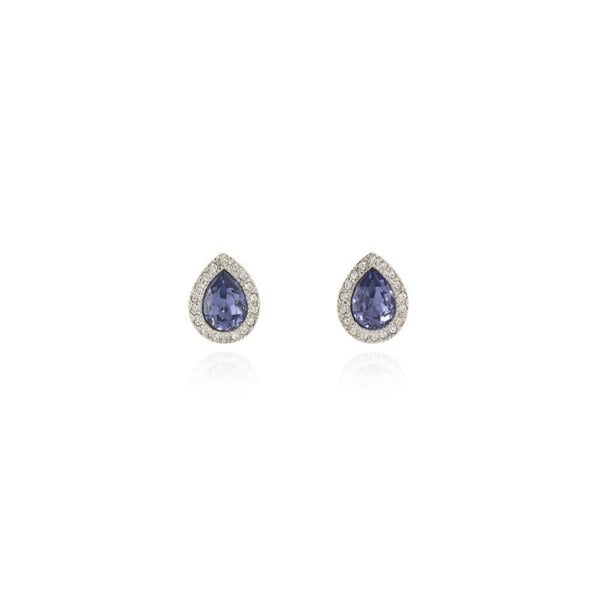 Cachet London Talma Silver Turquoise Earrings