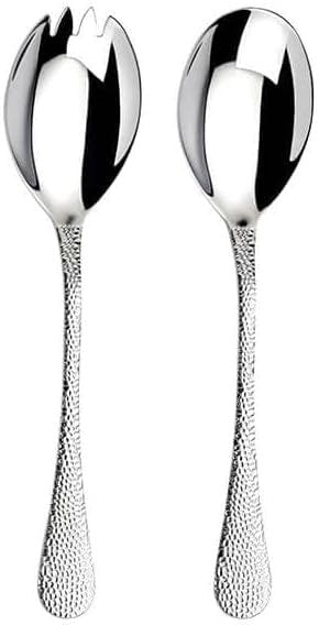 Arthur Price 'Avalon' Boxed Salad Serving Spoon & Fork - Stainless Steel / Boxed