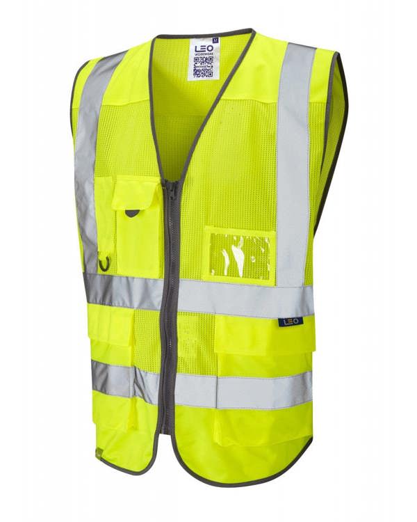 Cobbation Mesh Superior Waistcoat Leo Workwear