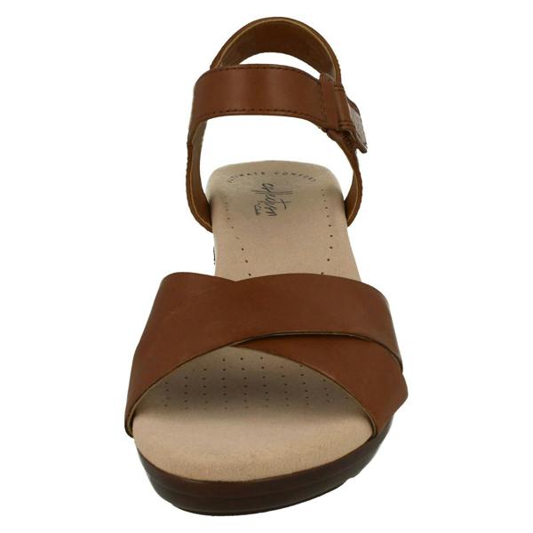 Clarks Ladies Clarks Casual Wedge Sandals Lynette Deb