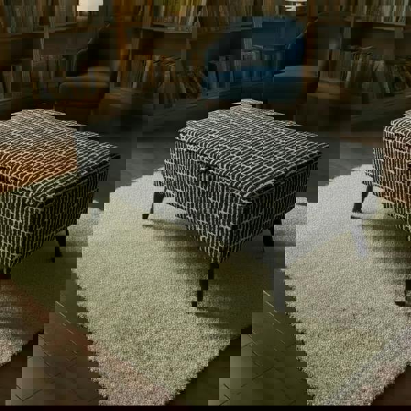 Multi-Purpose Ottoman Storage Bench in UK Living Room – Footstool & Hidden Storage