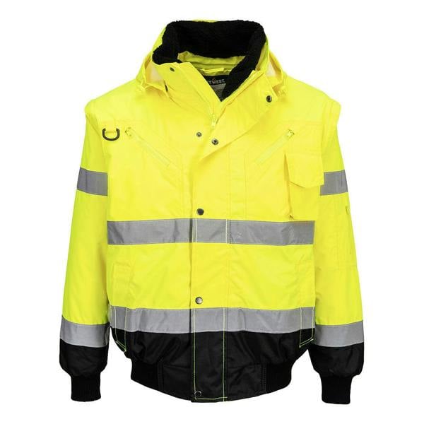 Hi-Vis 3-in-1 Contrast Bomber Jacket Portwest