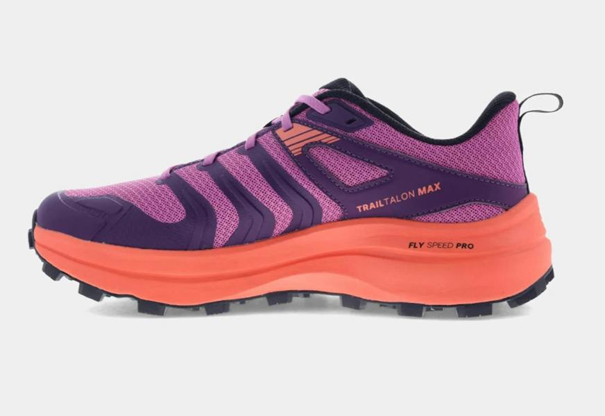 Inov8 Womens Trailtalon Max WIDE FIT Trail Running Trainers Shoes Purple
