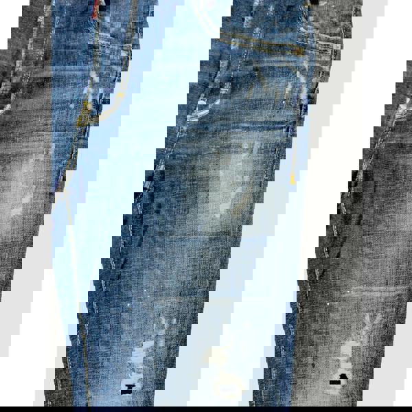 Dsquared Skater Skinny Jeans   in  Blue