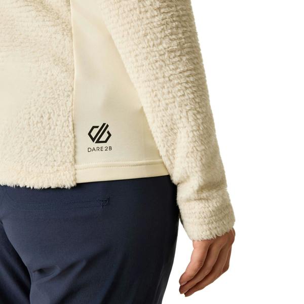 Dare 2B Womens/Ladies Levitate Technical Half Zip Fleece Jacket - Almond Milk - 
