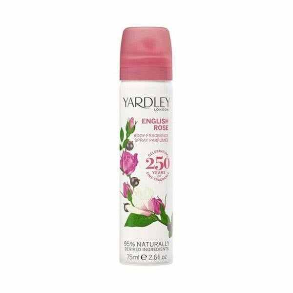 Yardley English Rose 75ml Body Spray For Her