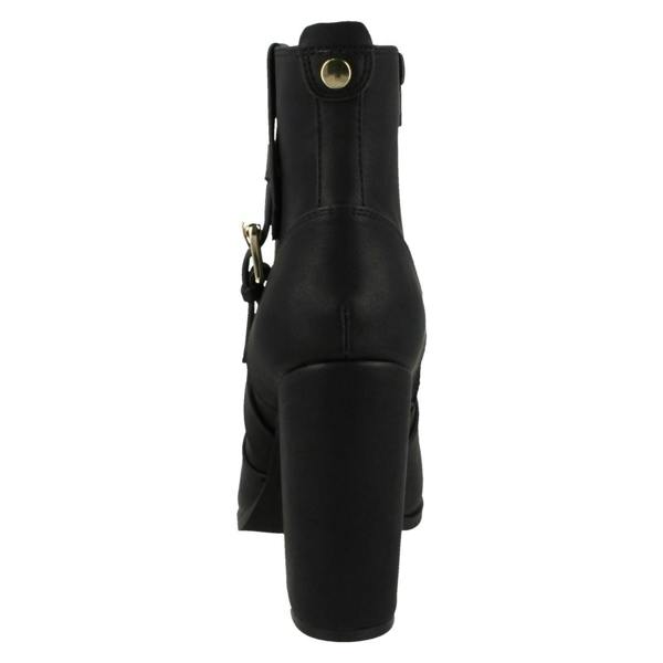 Anne Michelle Ladies Anne Michelle Block Heel Ankle Boots