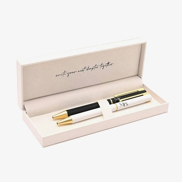 T. H. Baker Amore Mr & Mrs Set Of 2 Pens Pen AM276