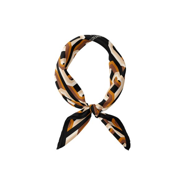 Le Parmentier M1 V1 50 Chains Bandana Black - Black