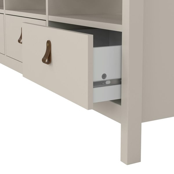 Furniture To Go Barcelona TV Unit 3 Drawers in Cashmere
