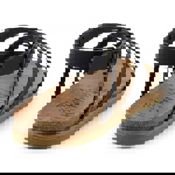 Blowfish Malibu Macarah B - Women's Black Strappy Buckle Sandals
