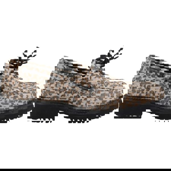 Hush Puppies Geri Suede Women's Leopard Loafers