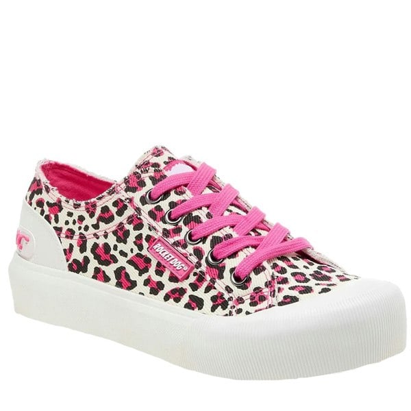 Rocket Dog Womens Jazzin Plus Monroe Trainers - Hot Pink