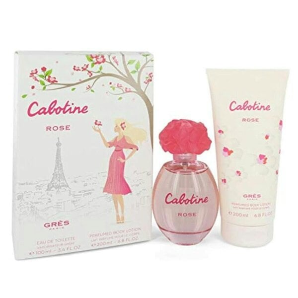Parfums Grès Parfums Gres Cabotine Rose Gift Set For Women - EDT 100ml & Body Lotion 200ml