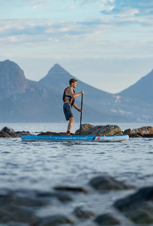 Aquaplanet ALLROUND TEN 10' Inflatable Paddle Board Package - Azure