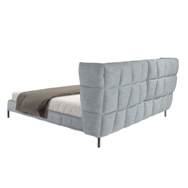 Angel Cerdá Light Bluish-grey Fabric Bed 7211