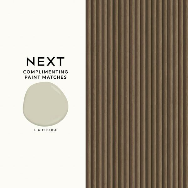 Next Timber Mid Oak Wallpaper