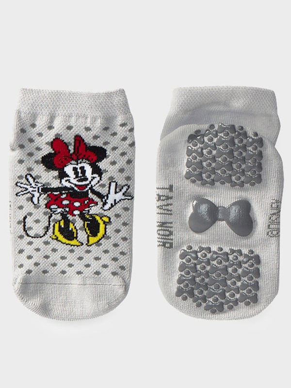 Tavi Disney Kids Grip 2 Pack Socks - Minnie