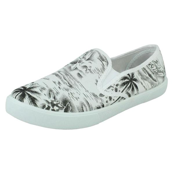 Spot On Ladies Spot On Beach Style Pumps F80086