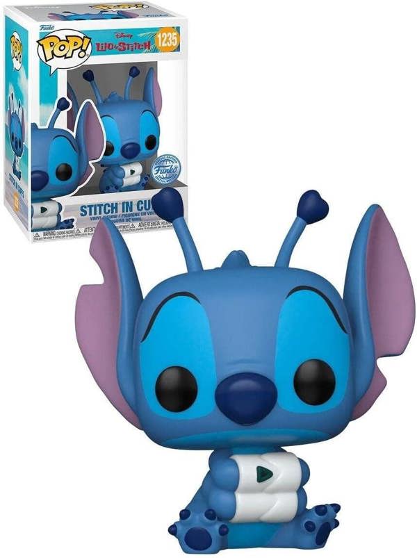 Funko Disney: Lilo and Stitch - Stitch in Cuffs POP! Vinyl Figure (1235) (Special Edition)