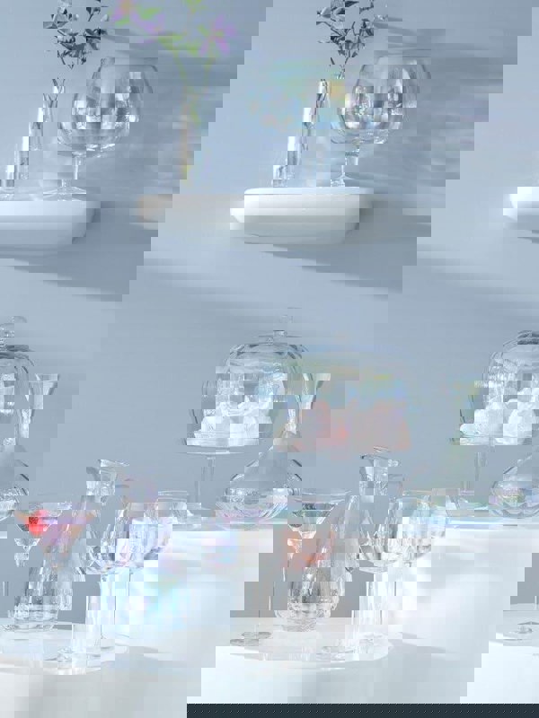 LSA Cocktail Glasses 300ml Mother of Pearl Finish Set of 2