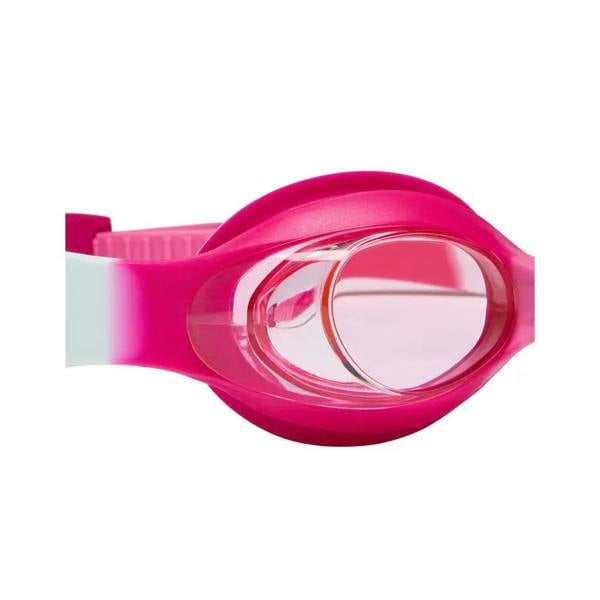 Zoggs Paw Patrol pink silicone kids goggles with clear lenses