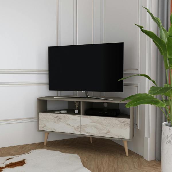 Decorotika Aura Modern Tv Stand TV Cabinet for TV's up to 55"