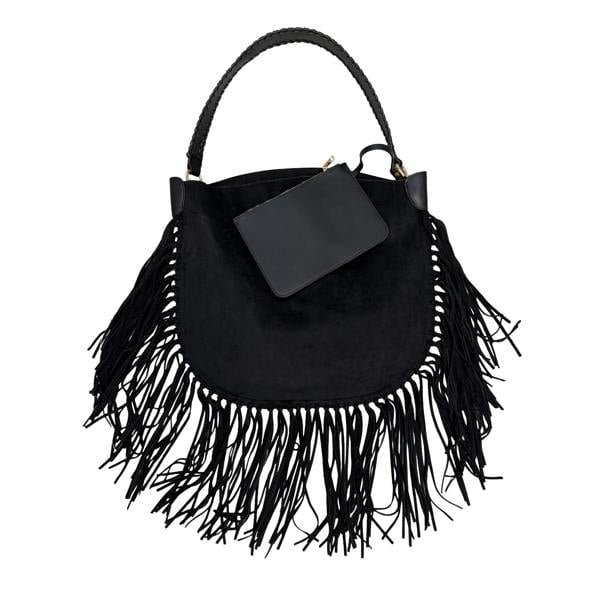 Lilly Loves Better Late Than Ugly Tassel Handbag