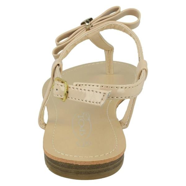 Spot On Ladies Spot On Open Toe Sandals