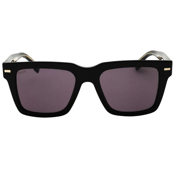 Hugo Boss BOSS 1442/S 0807 IR Black/Dark Grey Sunglasses Male 53X19X145 One Size