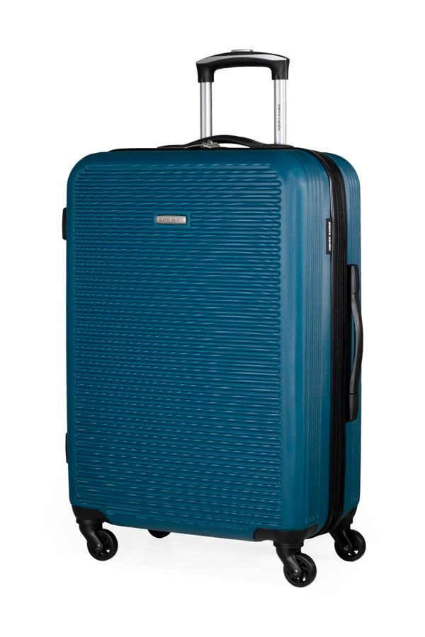 Pierre Cardin Harley Ultra Strong ABS Luggage Hard Sided Travel Suitcase 4 Wheels