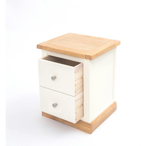 Cabinet Bits Trevi 2 Drawer Bedside Table