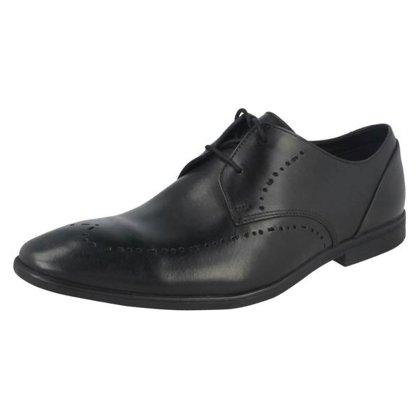 Clarks Mens Clarks Smart Lace Up Shoes Bampton Limit