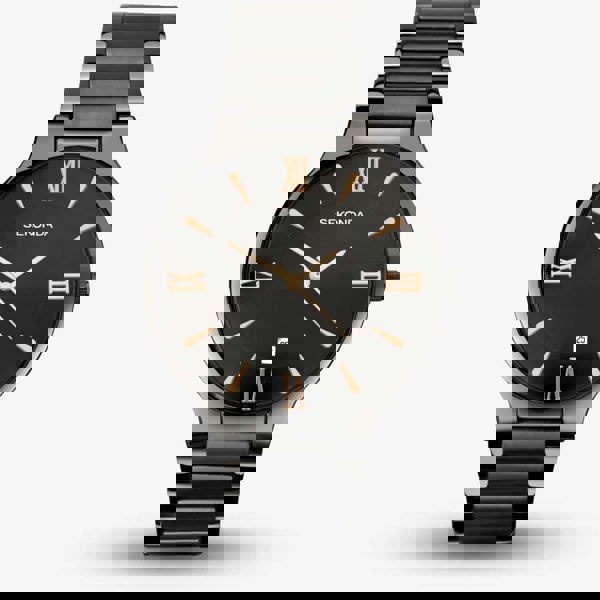 Sekonda Wilson Classic Gunmetal Black Watch 1934