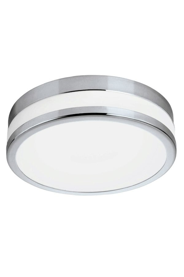 EGLO Palermo LED White and Chrome Wall or Ceiling Light