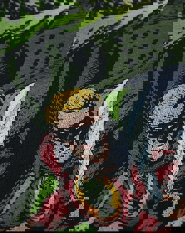 DC Comics Mens Grey Green Lantern Short Sleeved T-Shirt