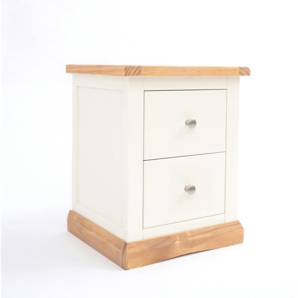 Cabinet Bits Trevi 2 Drawer Bedside Table