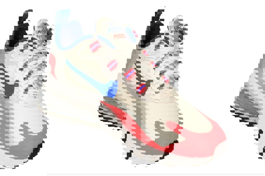 Nike Womens Air Max 270 React Cw3094 Cw3094-100 100 - White Racer Blue Flash Crimson 100 - Photo 3