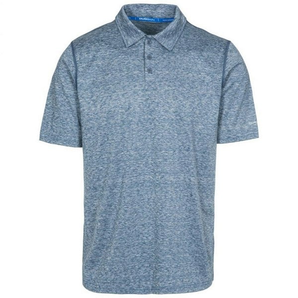 Trespass Mens Monocle Quick Dry Polo Top - Navy