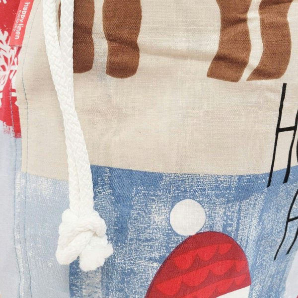 Santa & Friends Toy Storage Bag - Happy Linen Company