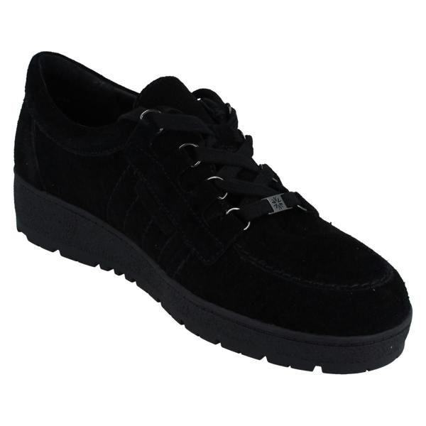 Van Dal Ladies Vandal Lace Up Casual Shoes Pepper